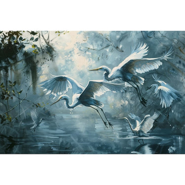 Birds Painting Canvas